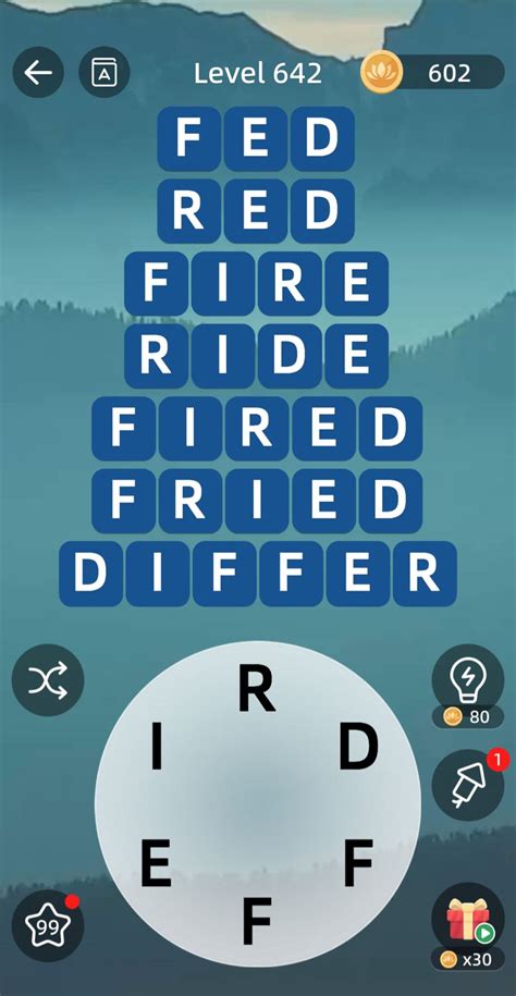 Wordalot Level 642 Answers and Solutions.